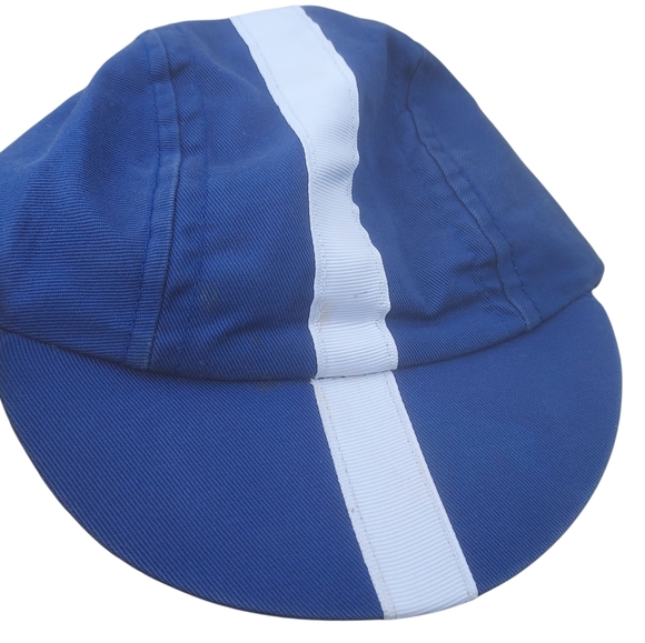 Pace Sporwear Blue Cycling Cap with White Stripe - Picture 7 of 7